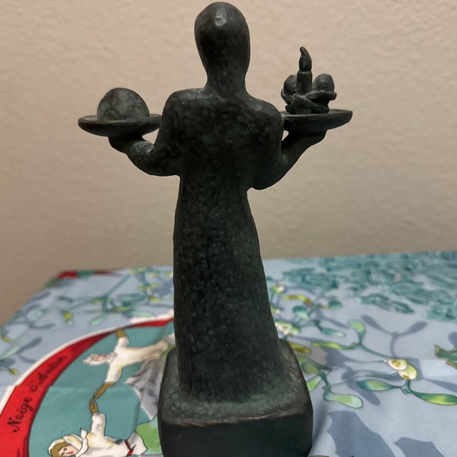 1970s Abstract Faceless Figure With Eye and Heart For Sale - Image 5 of 7