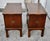 Lane Furniture Vintage Lane Pair of Diminutive Chippendale Style Mahogany Two Drawer Chest of Drawers For Sale - Image 4 of 11