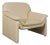 Lauuser Atlanta Leather Armchair Beige Cream For Sale