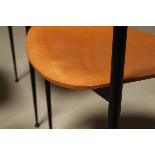 Vintage Dining Chairs by Tetide, Italy, 1980s, Set of 4 For Sale - Image 11 of 13