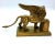 Antique Bronze Winged Lion on Rectangular Base For Sale - Image 12 of 13