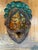1950s Italian Glazed Terracotta Head Sculpture For Sale - Image 12 of 12