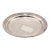 Waldorf Astoria Art Deco Silver Plated Brass Round Platter For Sale