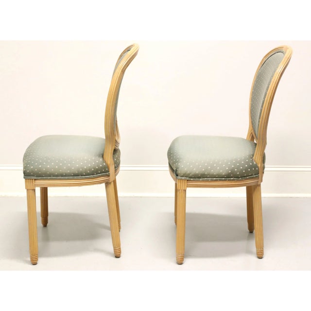 American of Martinsville French Provincial Louis XVI Dining Side Chairs - Pair B For Sale In Charlotte - Image 6 of 12