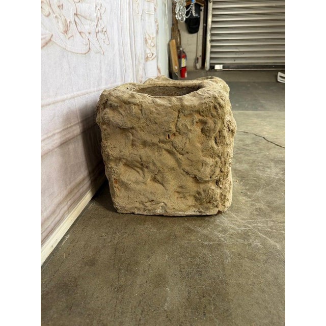 Mid 20th Century Pair of Terra Cotta Planters With Organic Sculptural Form For Sale - Image 5 of 10