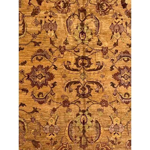 Wool pile genuine hand made very fine vegetable dye Zeigler Pishavar -