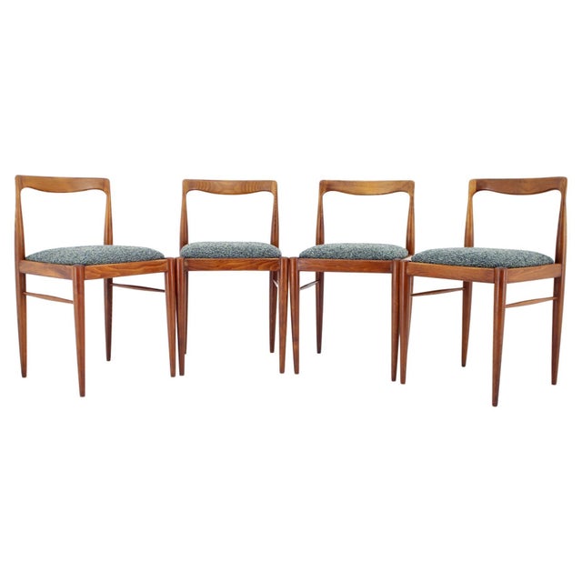 Dining Chairs attributed to Drevotvar Jablone, Czechoslovakia, 1970s, Set of 4 For Sale - Image 14 of 14
