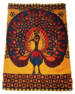 Vintage Danish Cotton Carpet from Ege Taepper, 1970s