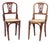 Vintage Bentwood and Cane Dining Chairs, Austria, 1940s, Set of 2 For Sale