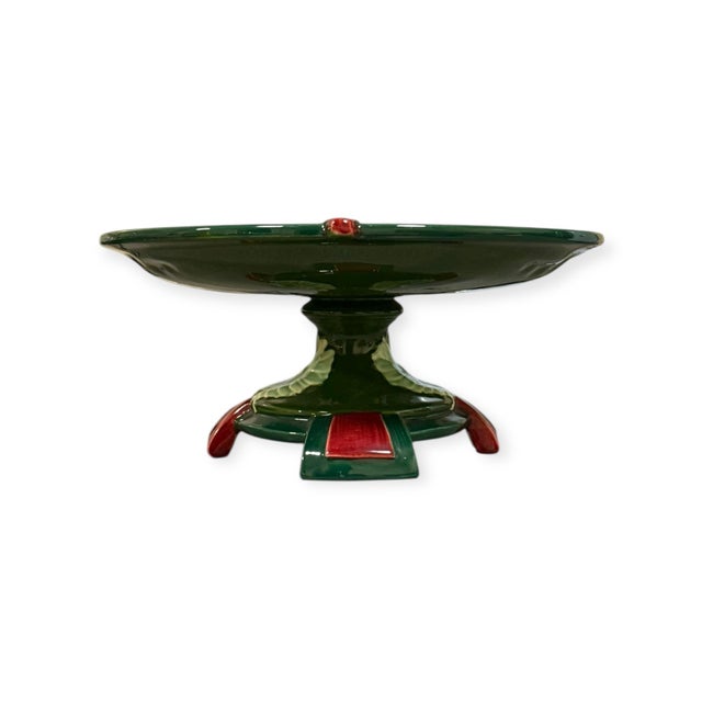 Art Nouveau Majolica Pedestal, 1890s For Sale - Image 9 of 15