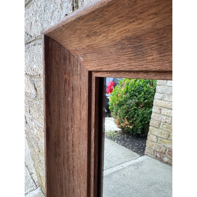 Early 20th Century Early 20th Century Wooden Frame Mirror For Sale - Image 5 of 13