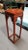 Asian Mid 20th Century Red Asian Ornate Pedestal Table in the Style of Traditional Ming and Quing Dynasty For Sale - Image 3 of 5