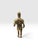 Vintage Italian Bronzi Di Riace Bronze Warrior Sculptures on Marble Base For Sale In West Palm - Image 6 of 7