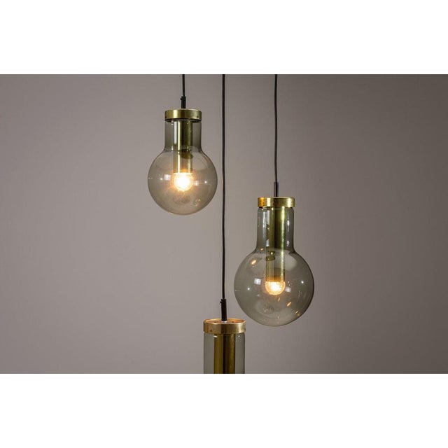 Metal Maxi Globe Cascade Pendant Lamp from Raak Amseterdam, Netherlands, 1965 For Sale - Image 7 of 13