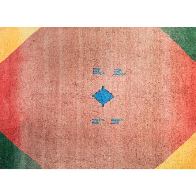 Textile Vintage Persian Gabbeh Rug For Sale - Image 7 of 12