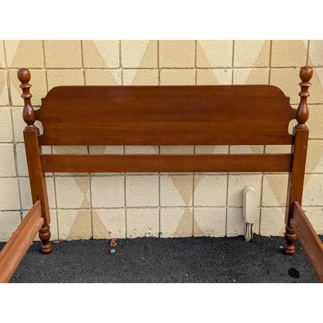 Vintage Full Size Cannonball Poster Bedframe For Sale - Image 9 of 10