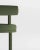 Contemporary Collector Moca Bar Chair in Boucle Green by Studio Rig For Sale - Image 3 of 5