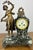 Vintage French Style Marble Clock For Sale - Image 4 of 18