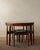 A vintage danish modern teak roundette dining set designed by hans olsen for frem røjle, produced in denmark during the...