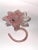Murano Lavorazione Arte Pink Glass Flower For Sale - Image 11 of 13