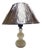 Art Deco Alabaster Bedside Lamp, Belgium, 1950s For Sale