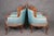 French Carved Louis XV Style Armchairs Bergeres With Mother of Pearl Decoration - A Pair For Sale - Image 3 of 13