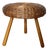 Vintage Wicker Tripod Stool in the style of Tony Paul, 1960s For Sale