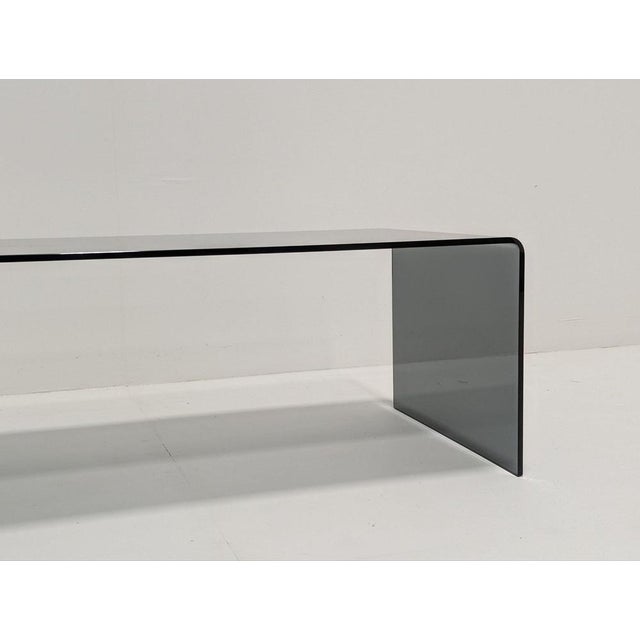 Central Coffee Table and Ottoman from Natuzzi Mercurio, Set of 2 For Sale - Image 11 of 17