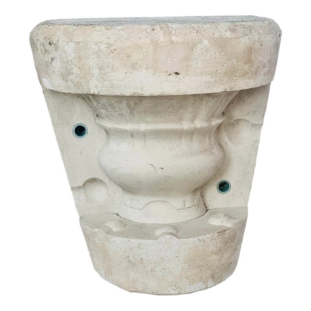 Antique Three Part English Sugar Bowl Plaster Mold, Early 20th Century For Sale