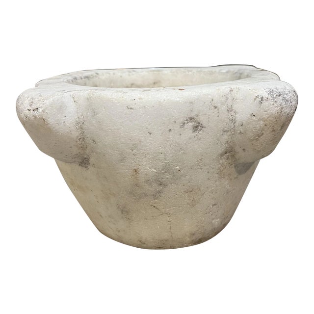 Spanish 18th Century Marble Mortar For Sale