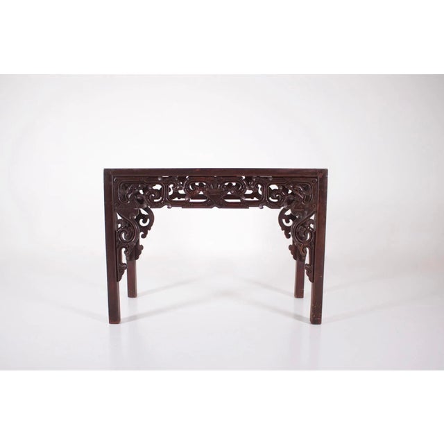 Small Chinese Console Table, 1900s For Sale - Image 11 of 11