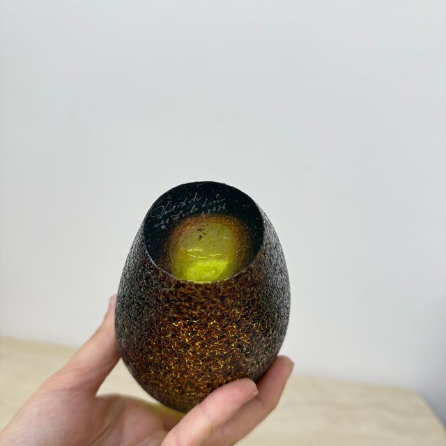 Swedish Moonlanding Vases by Monica Backstrom for Kosta Boda, 1980s, Set of 3 For Sale - Image 14 of 18