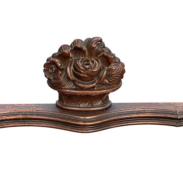 Early 20th Century Jacobean Style Marble Top Console Table For Sale - Image 11 of 16