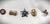 Rustic European Antique Petite French Enamel Star Pin For Sale - Image 3 of 9