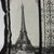 Ecru Paris Eiffel Tower Pillow - Black and White Art Deco Design For Sale - Image 8 of 10