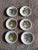 1950s 1950s Royal Grafton Fine Bone China Handpainted Bowls Set of 6 Made in England For Sale - Image 5 of 6