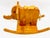 Mid-Century Wooden Rocking Elephant, 1960s For Sale - Image 4 of 10