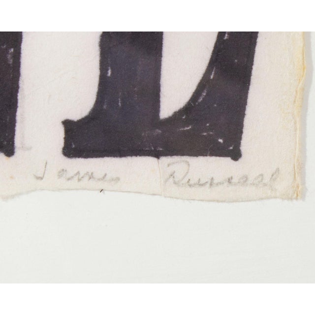 Mid-Century Modern “Me vs. Everyone” Marker Drawing by James Spencer Russell For Sale - Image 3 of 9