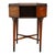 Wood Royal Furniture Robert W. Irwin Flame Mahogany Banded Octogonal Book Stand C1920 For Sale - Image 7 of 12