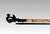 Tribal Vintage Balinese Carved Fruitwood and Bamboo Fabric / Tapestry Wall Hanger, Indonesia For Sale - Image 3 of 9