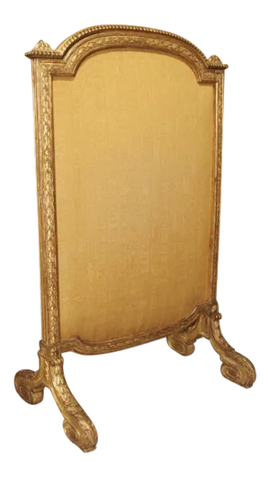 Period French Louis XVI Giltwood Firescreen, Circa 1780