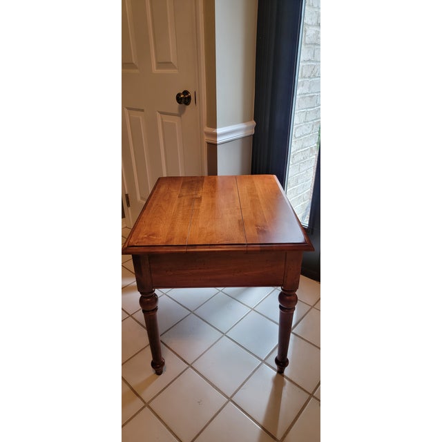 Ethan Allen 1990's Ethan Allen Country Crossings End Table For Sale - Image 4 of 12