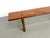 Wood Vintage Walnut Bench, 1950s For Sale - Image 7 of 18