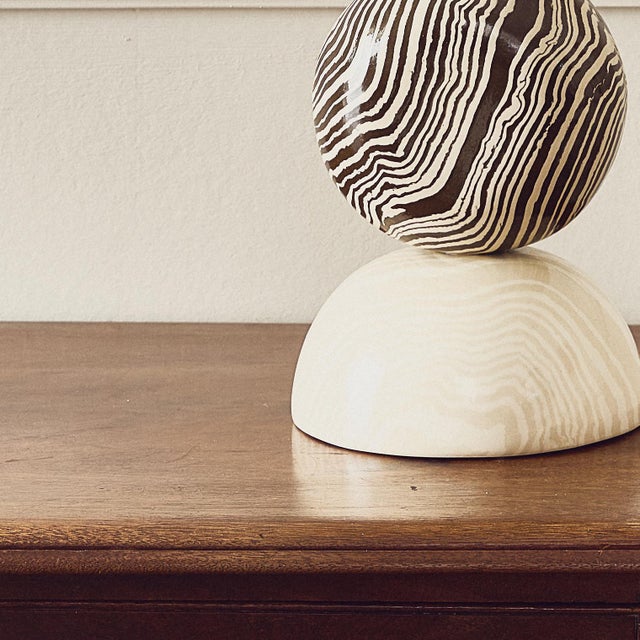 The Edison table lamp is elegant and refined, he takes up little real estate on your table, sideboard, or desk but he...