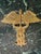Vintage Medical Caduceus Green Italian Marble Heavy Bookends a Pair For Sale - Image 10 of 16