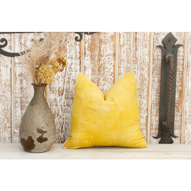 Textile Vamil Organic Silk Pillow For Sale - Image 7 of 8