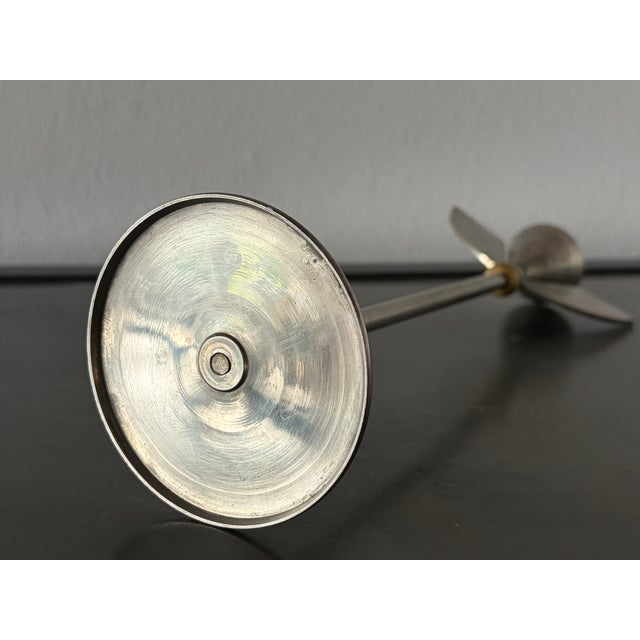 Postmodern Sculptural Candleholder, 1980s For Sale - Image 15 of 16