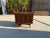 MCM Broyhill Sculptra Commode nightstand in original condition. Walnut color wood.