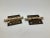 Late 19th Century Small Bronze Eastlake Cabinet Hinges - Set of 2 For Sale - Image 9 of 10