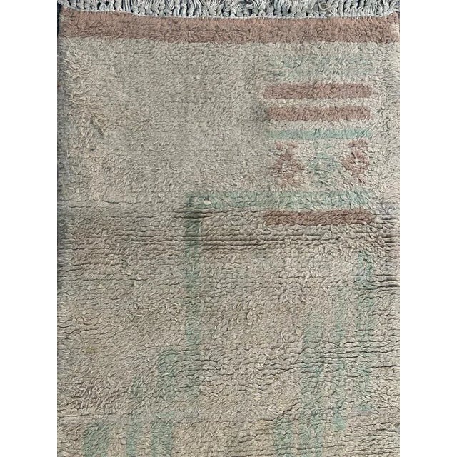 Mid-Century Moroccan Art Deco Rug, 1930s For Sale - Image 3 of 12